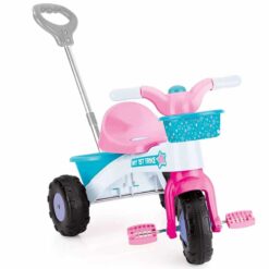 Dolu My First Trike Tricycle With Parent Handle Pink